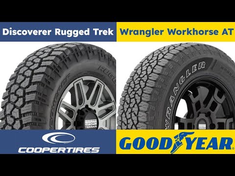 Cooper vs Goodyear AT : One of These Tires Fails Miserably in the Rain!
