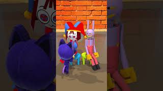 Help Jax or Pomni WIN in Musical chairs Challenge Game - The Amazing Digital Circus Animation