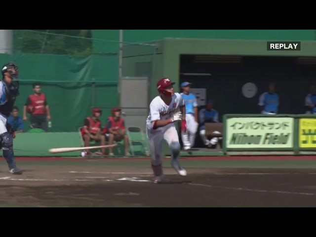 【ファーム】イーグルス・田中 鋭い当たりは追加点となる2ランホームラン!! 2019/7/25 E-L(ファーム)