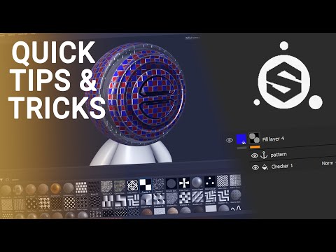 How to use the ANCHOR point in Substance Painter  - QUICK TIP&TRICKS [beginners][Tutorial]