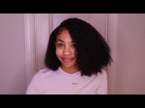 Clearance Sale!BOB 13x6 Lace Front Wig Deep Curly Brazilian Virgin Hair 10inch