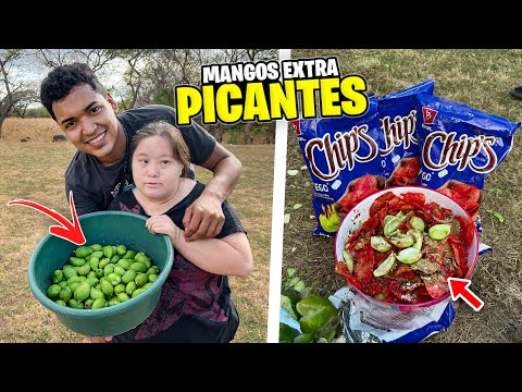 MANGO con CHIPS LARIN CHOL y YUDI