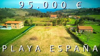 99.900 € - Parcela edificable en Playa España, Castiello de la Marina, Villaviciosa, Asturias.