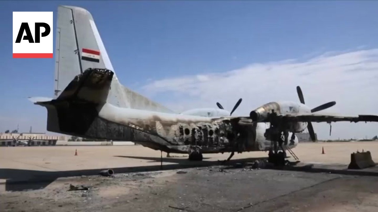 Video | Missile attack on Baghdad air base destroys Iraq military aircraft