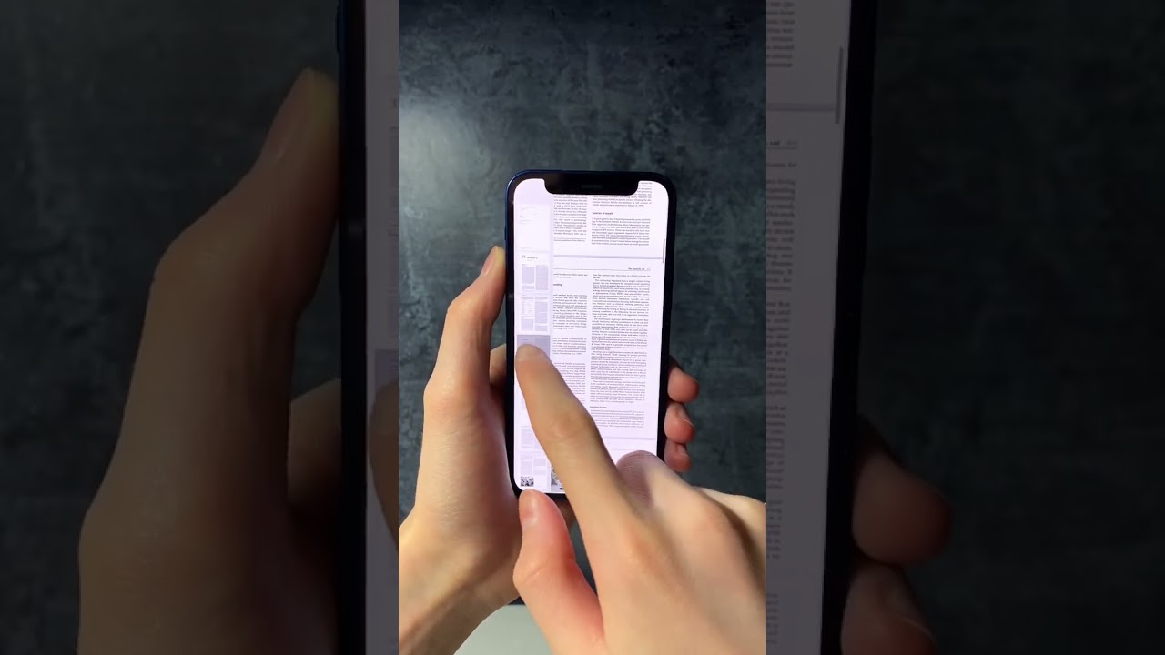 Редактирование страниц в PDF документе на iPhone #shorts #apple #iphone