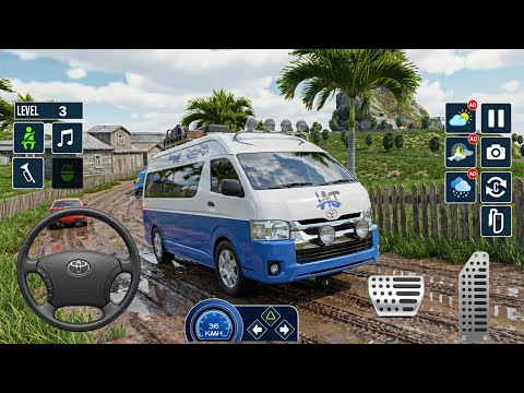 Mini Bus Driving Simulator 3D - Android Gameplay #2