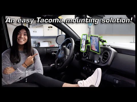 How I Mounted Extra Screens in my Tacoma! | Cali Raised LED Dash Accessory Mount