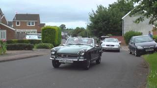 preview picture of video 'Rothwell Fair Classic Vehicle Parade 2014'