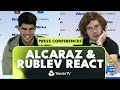 Carlos Alcaraz & Andrey Rublev React To Alcaraz's First Win | Nitto ATP Finals