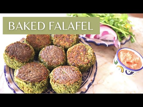 The BEST Falafel | How to Make Baked Falafel | طريقة تحضير الفلافل