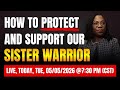 They Attacked Our Sister Warrior. Tonight We Stand With Justice Jackson