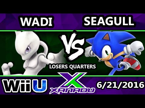 S@X 160 - Wadi (Mewtwo) Vs. VexX | SeagullJoe (Sonic) Losers Quarters- Smash Wii U - Smash 4