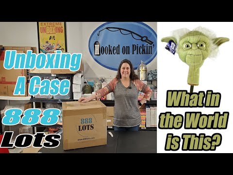 888 Lots Unboxing Liquidation - Showing You the Prices! Yoda is in this Box! Online Reselling