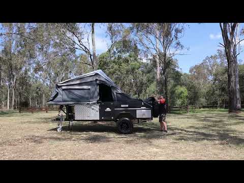 Discovery E1 Real Time Setup | Electric Forward Fold Camper Trailer