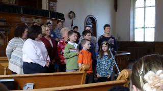 &quot;Somebody&#39;s Knockin&#39; At Your Door&quot; - combined choirs