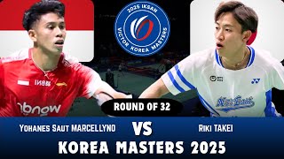 Download lagu {R32-MS} Yohanes Saut Marcellyno (INA) vs Riki Takei (JPN) - Badminton Korea Masters 2025 mp3 Download lagu {R32-MS} Yohanes Saut Marcellyno (INA) vs Riki Takei (JPN) - Badminton Korea Masters 2025 mp3