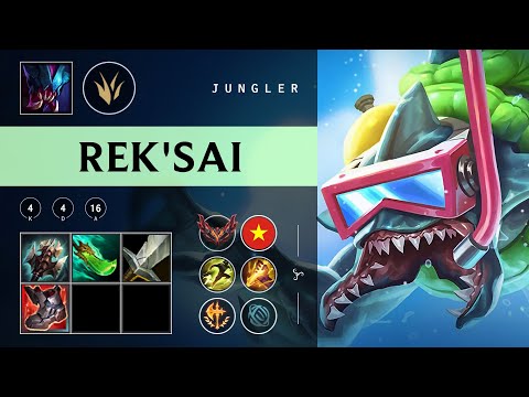 Rek'Sai Jungle vs Graves - VN Grandmaster Patch 25.24