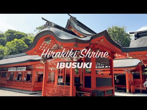 鹿児島県指宿市/枚聞神社（ドローン/iPhone ４K撮影）