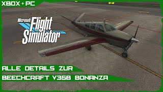 Beechcraft V35B Bonanza ▪ Famous Flyers #3 Flight Simulator 🛩 ▪ XBOX PC Carenado V 35 B deutsch V35