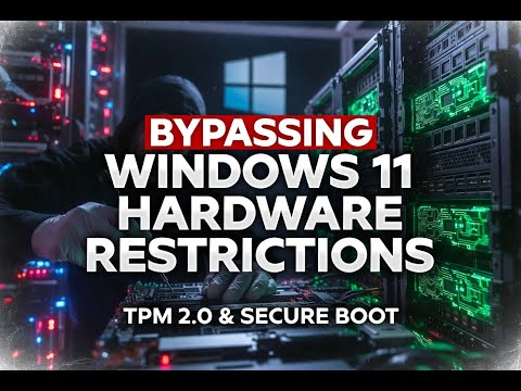 🔥 Bypassing Windows 11 Hardware Requirements (TPM 2.0 & Secure Boot) – EASY FIX!