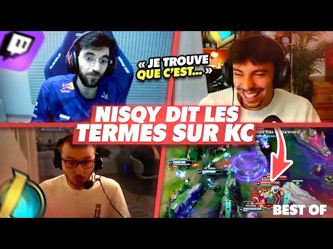 NISQY DIT LES TERMES SUR LA PERF KC - Best Of LoL #1544 Réactions