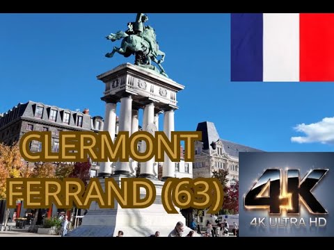 Clermont Ferrand #1 (63) [4k] 282eme video - Une très grande ville au milieu de rien