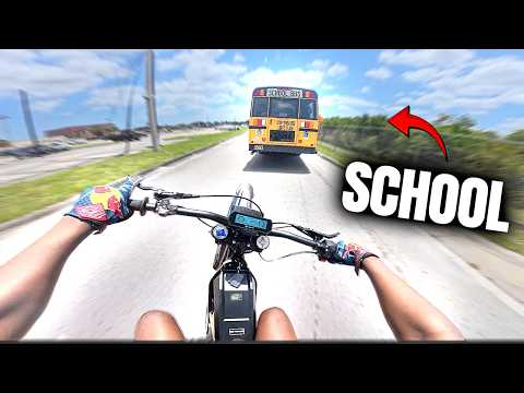 I Took My $4,000 E-Bike To School!