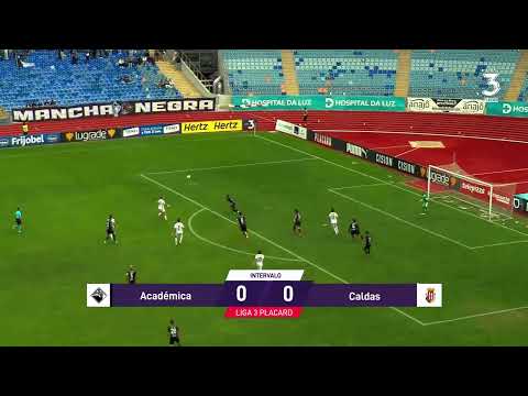 LIGA 3 JORNADA 9 | Académica OAF 0 - 0 Caldas SC