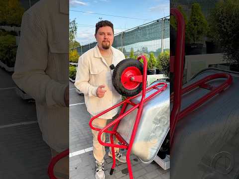 фото тачка строительная eco wb301-1 (130л, 300кг, 1 колесо) усиленная одноколесная садовая эко еко 0