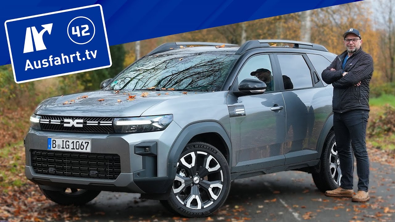 2025 Dacia Bigster hybrid 155 Journey - Kaufberatung, Test deutsch, Review, Fahrbericht Ausfahrt.tv