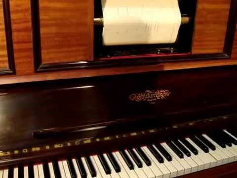 Pinche B3488 Tango de F. y J. Canaro en Pianola por Horacio Asborno desde Viedma, Rep. Argentina