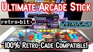 2 Player Arcade Stick For Retro-Bit Super Retro-Cade RetroPie & More!