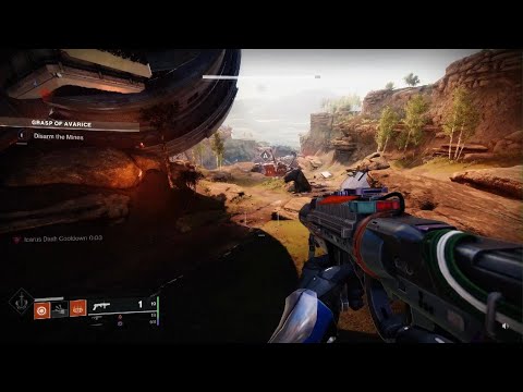 Destiny 2 - Warlock Solo Disarm the Mines without a Sparrow on Controller PS5