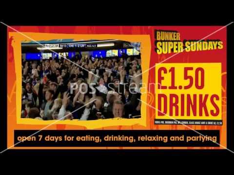 Bunker Bar - Combined Live TV Feed & Advertising