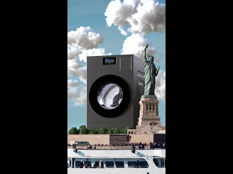 Samsung Bespoke AI 2025 - Bespoke AI Laundry Combo with AI Ecobubble is turning heads.