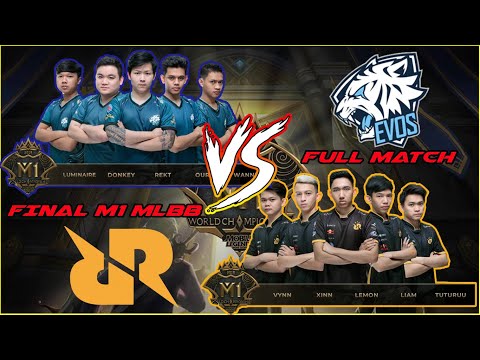 FULL MATCH FINAL M1 MOBILE LEGENDS EVOS VS RRQ [FULL HD 1080P]