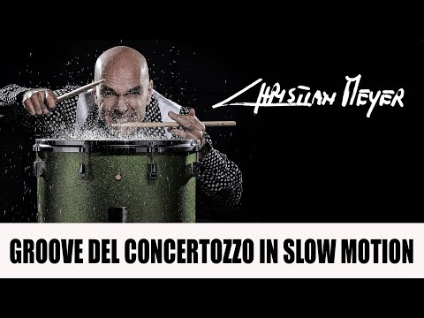 Christian Meyer drums - Groove del Concertozzo in slow motion. (con spartito in video)