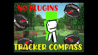 Dreams Minecraft Manhunt tracking compass how to make with no plug in or mods