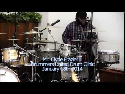 Mr  Clyde Frazier's Performance At The Drummers United Drum Clinic Jan 18th 2014