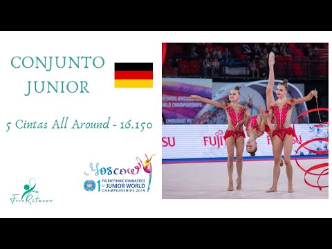 Germany 5 ribbons Junior World Championship Moscow 2019