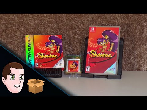 Shantae (Game Boy Color + Nintendo Switch) Unboxing