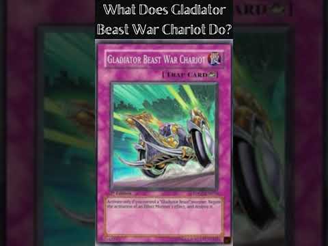 What Does Gladiator Beast War Chariot Do? (Yugioh Cards Explained for Easy Deck Building)