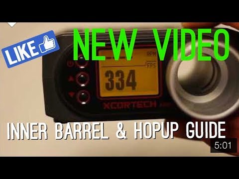 Airsoft Tech - Beginners Guide - How to change your inner barrel and hopup bucking