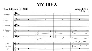 Download lagu Maurice Ravel - Myrrha (score video) mp3 Download lagu Maurice Ravel - Myrrha (score video) mp3