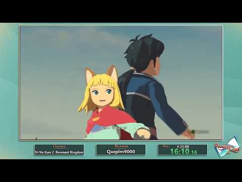 Questing for Glory 2:  Ni No Kuni 2 Any% by Qazplm9000