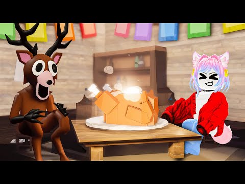 CENA DEL RINGRAZIAMENTO NELLA FORESTA?! CHALLENGE A TEMPO IMPOSSIBILE SU 99 NOTTI NELLA FORESTA.