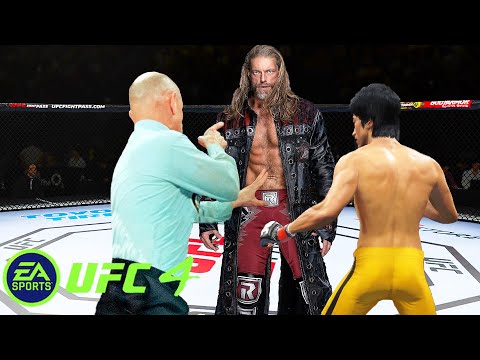 UFC4 Bruce Lee vs Adam Edge Copeland  EA SPORTS UFC 4 - PS5