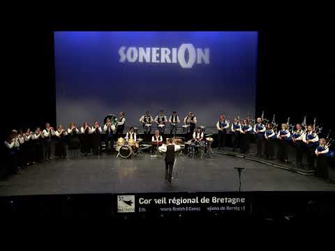 Bagad Landi - Vannes 2018 - Concours de 3ème catégorie