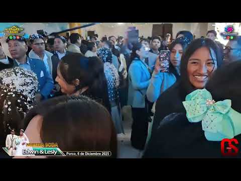 Gastón Soza en Vivo 2025 / Porco / Nuestra Boda Edwin & Lesly
