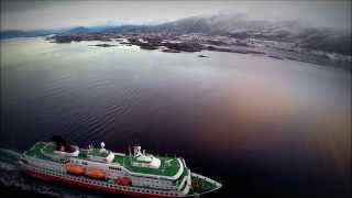 preview picture of video 'Ålesund and Hurtigruten, January 2014'